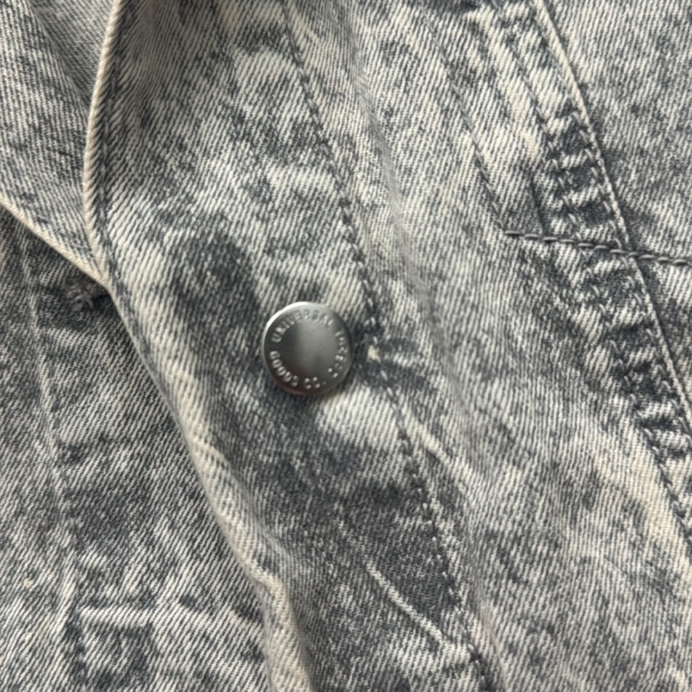 Universal Thread Gray Jean Jacket - image 3